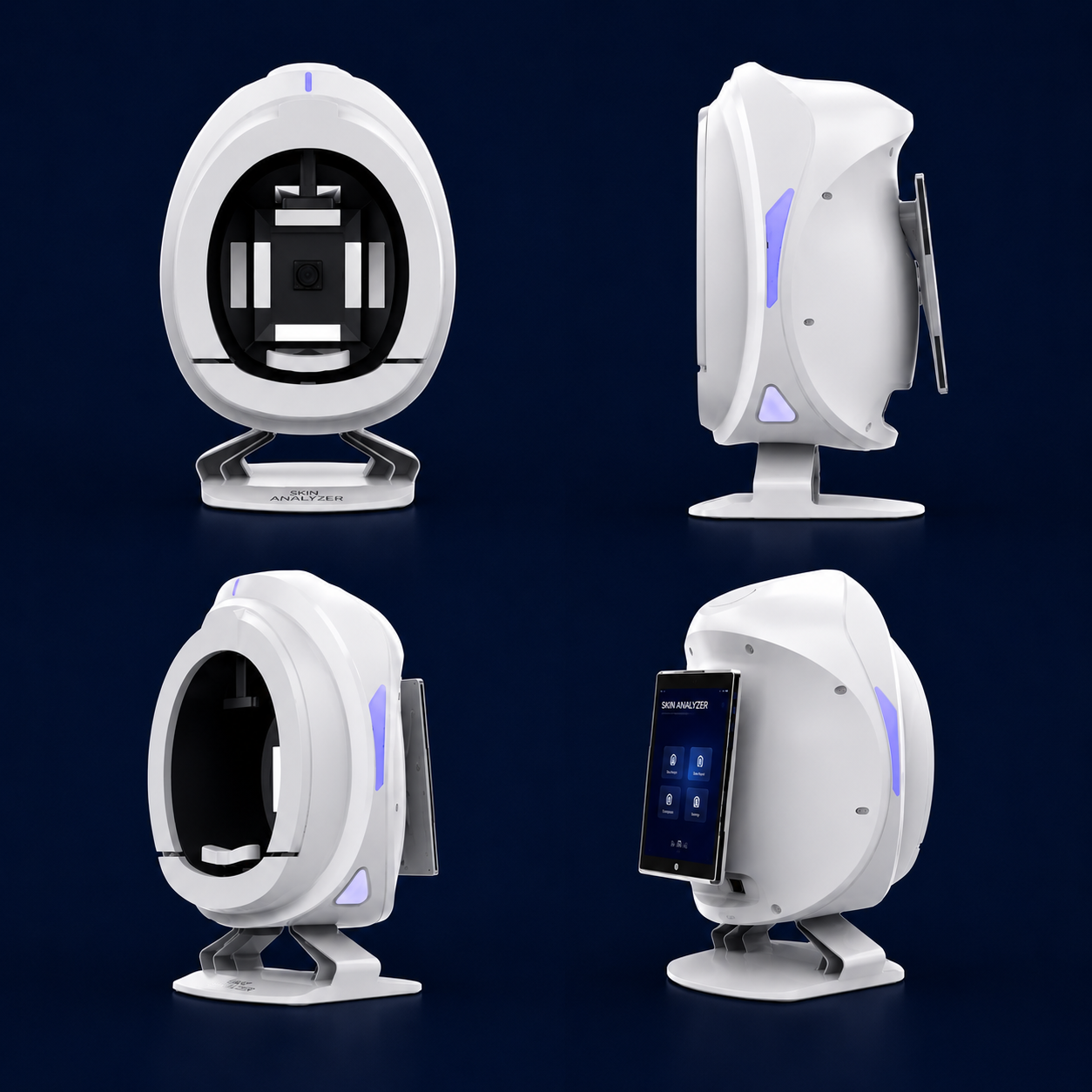 Skin Analyzer Different Angle View