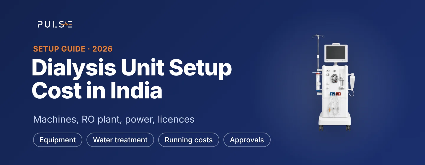 Dialysis unit setup cost in India