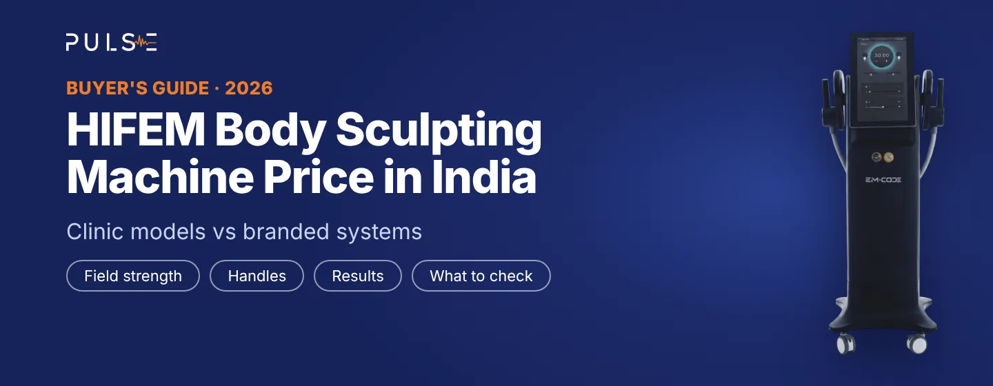 HIFEM EMS body sculpting machine price in India buyer guide