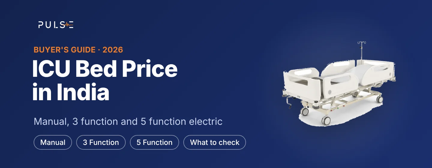 ICU bed price in India