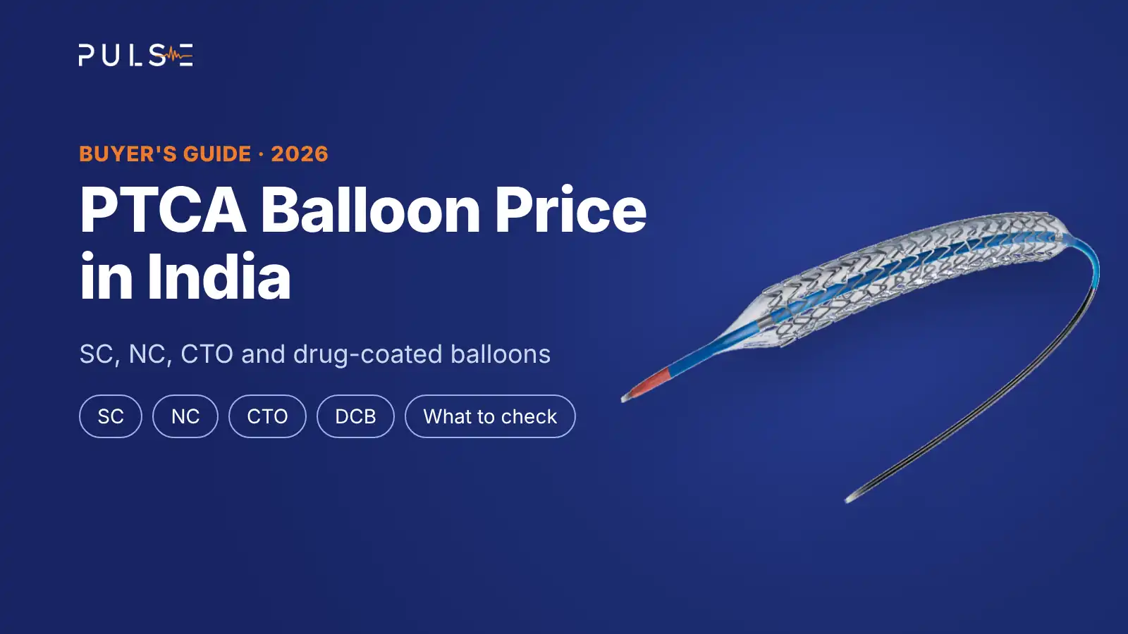 PTCA Balloon Price in India