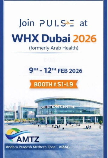Join Pulse at WHX Dubai 2026, 9 to 12 February 2026, booth S1-L9, AMTZ