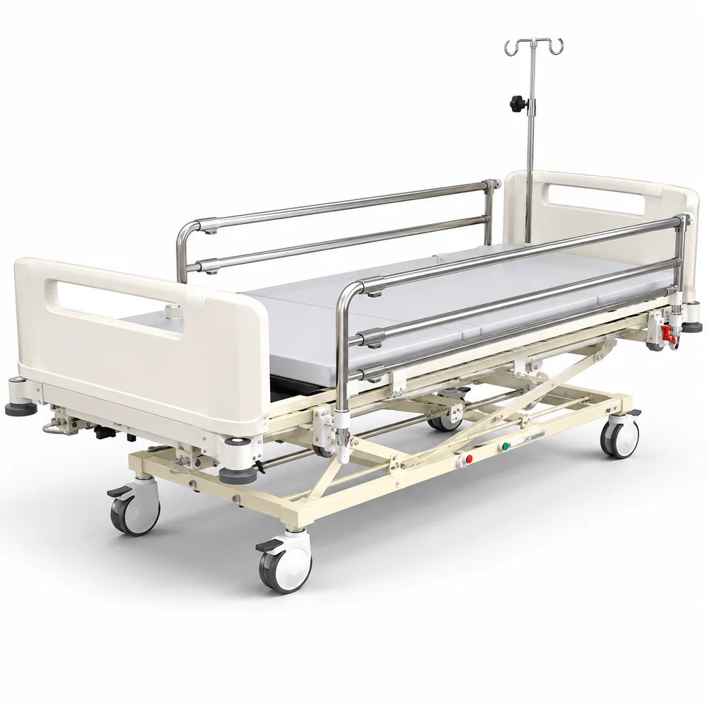 ICU Bed — Five Functional Manual (Deluxe)