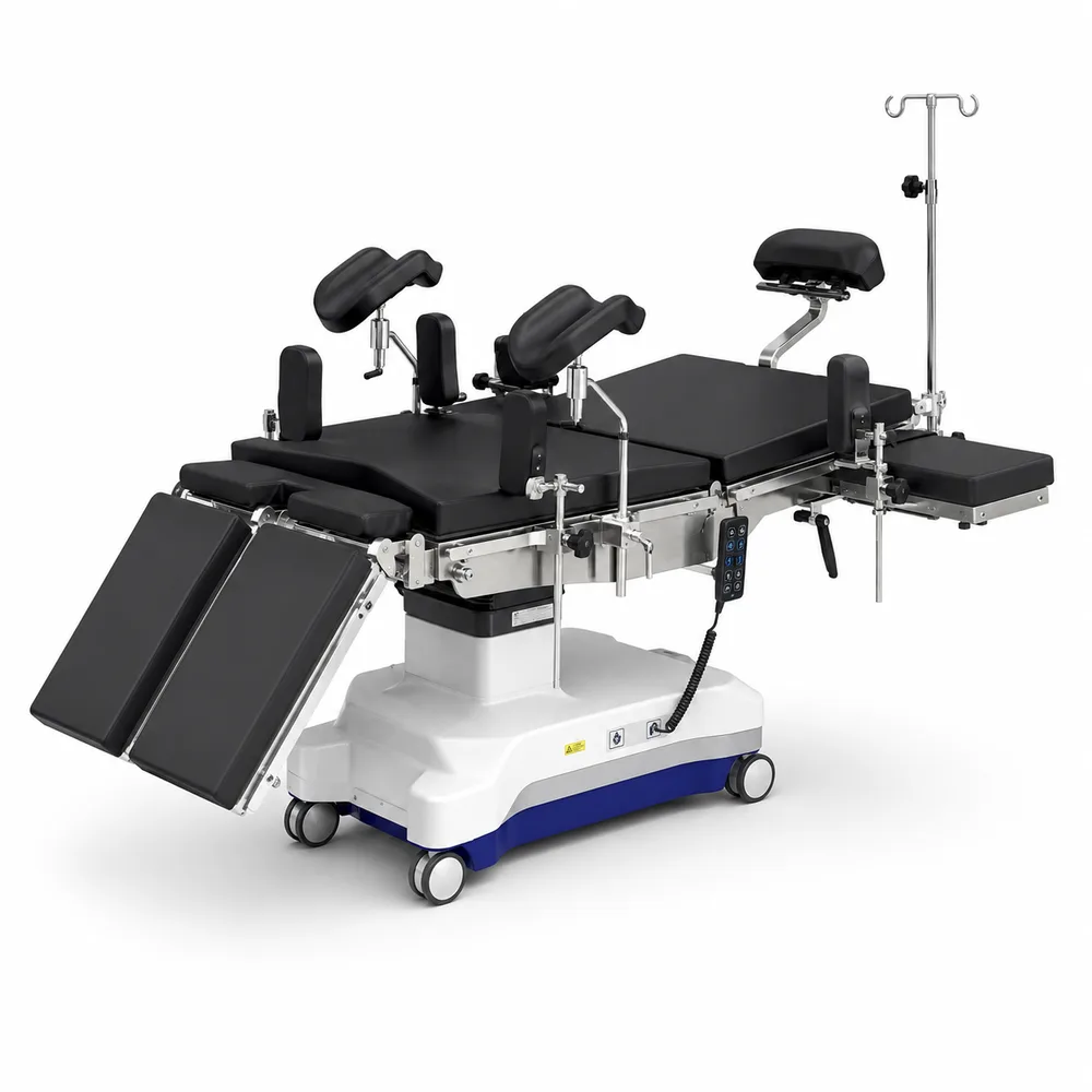 OT Table — Electric + Manual Top Slide (Deluxe)