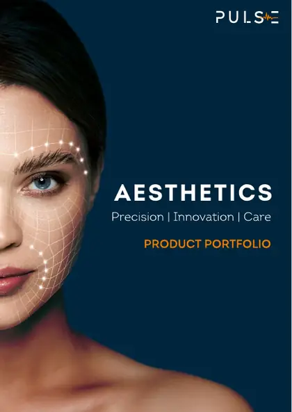 Cover of the Pulse Aesthetic Machines Brochure