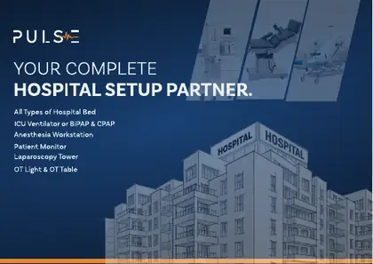 Cover of the Pulse Hospital Setup Brochure
