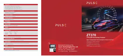 Cover of the ZT370 3-Part Hematology Analyzer Brochure